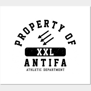 Property of Antifa Athletic Department Posters and Art